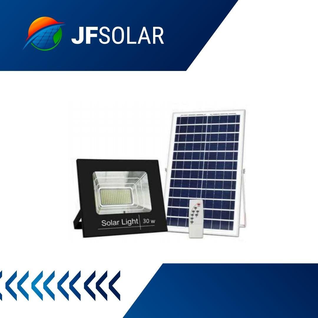 REFLECTOR SOLAR 200W LED CON PANEL SOLAR