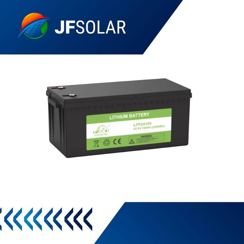 BATERÍA LITIO LIFEPO4 LEOCH MONOBLOQUE 24V 100AH