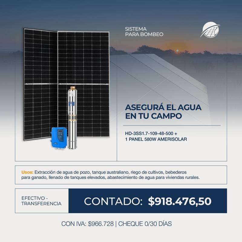 SISTEMA PARA BOMBEO COMBO 19