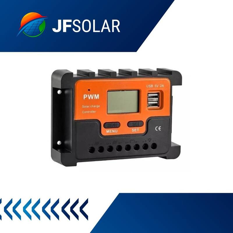 REGULADOR DE CARGA 60A PWM DISPLAY DIGITAL