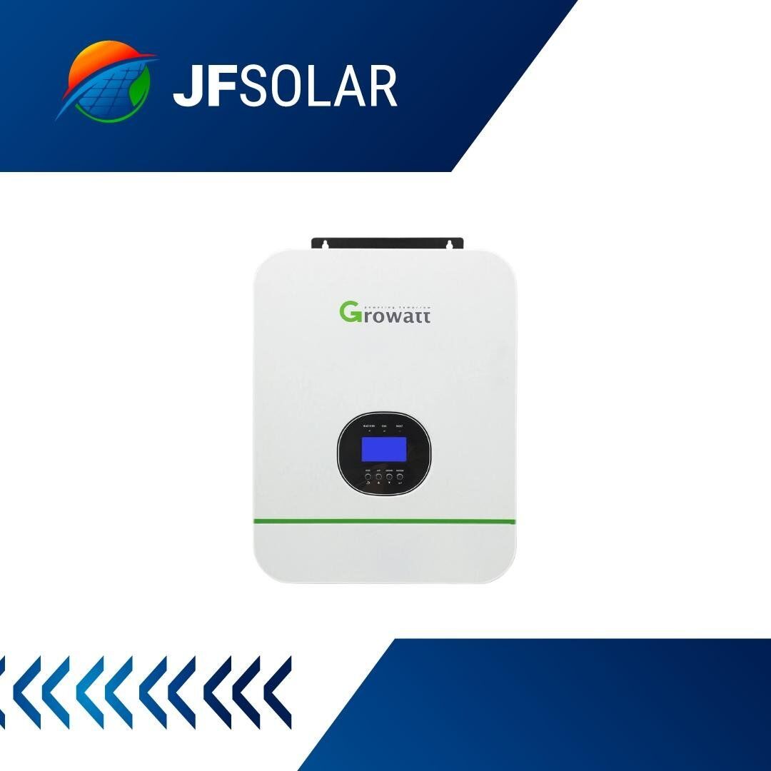 INVERSOR GROWATT SPF 3000W/ 48V MPPT 50A